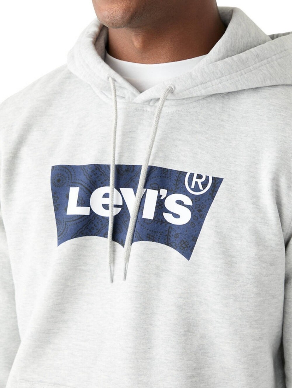 NWT Men's Levi's Batwing Graphic Long Sleeve Hoodie Size XL